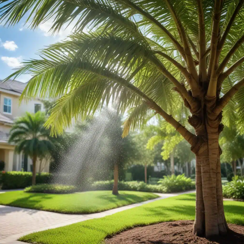 Efficient Watering Strategies for Maintaining Healthy Trees in Palm Beach County