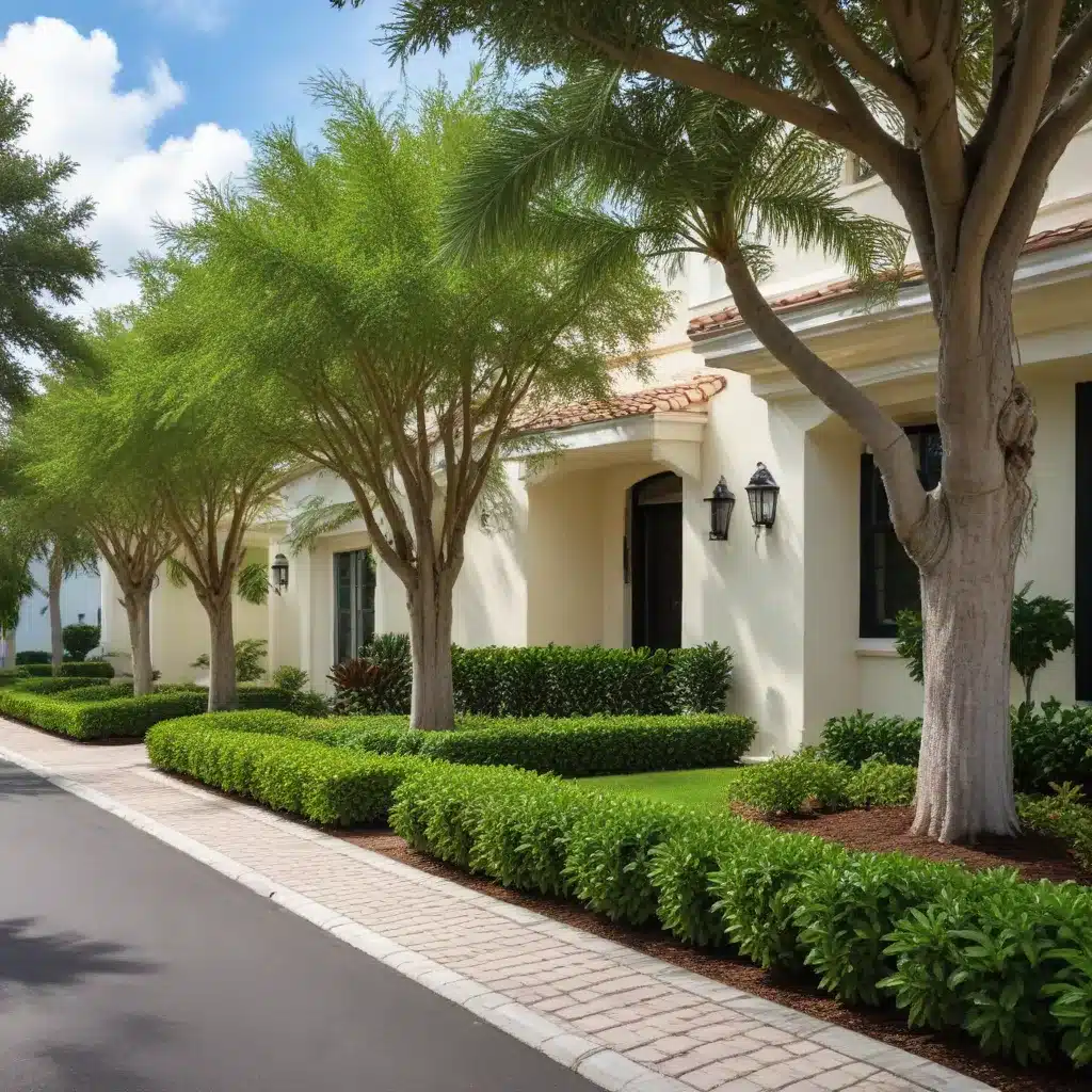 Enhancing Curb Appeal: Residential vs. Commercial Tree Landscaping in Palm Beach