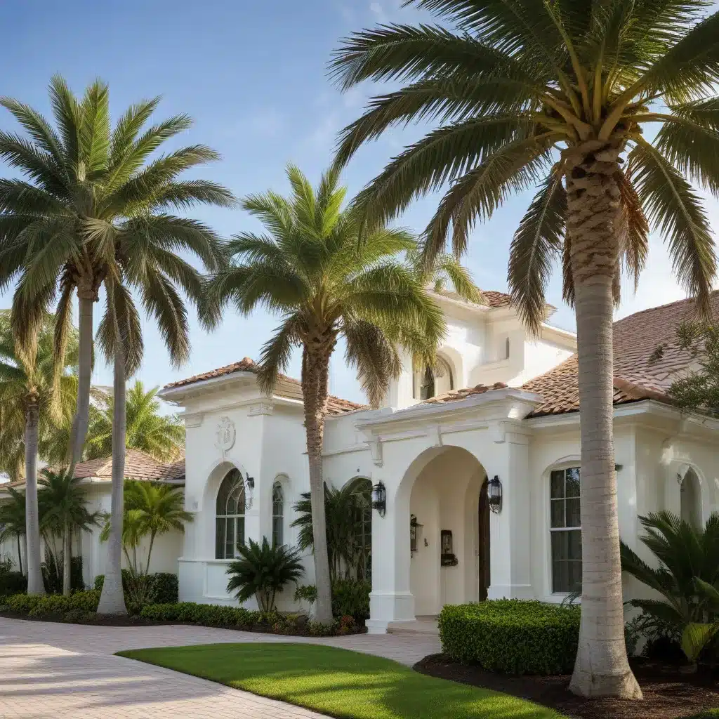 Enhancing Curb Appeal with Strategically Placed Palm Beach Trees