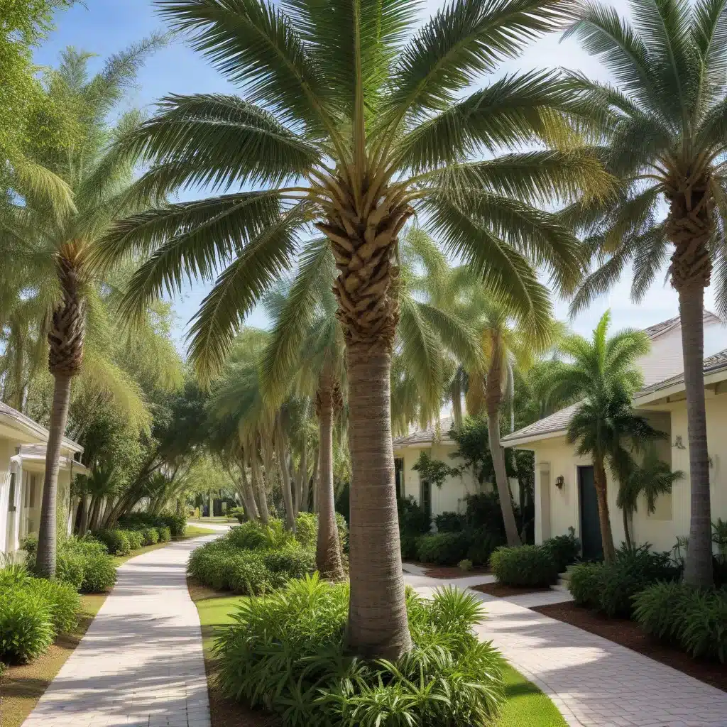 Enhancing Curb Appeal with Strategically Pruned Palm Beach Trees