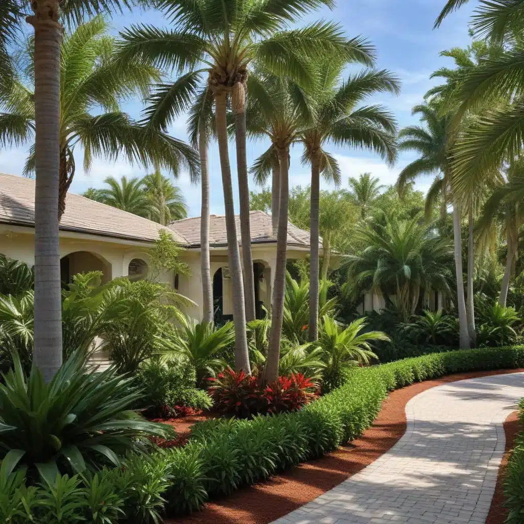 Enhancing Palm Beach Landscapes with Strategically Placed Palms and Tropical Trees