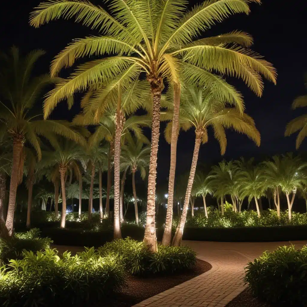 Lighting Up Palm Beach’s Landscapes: Illuminating Trees with Care