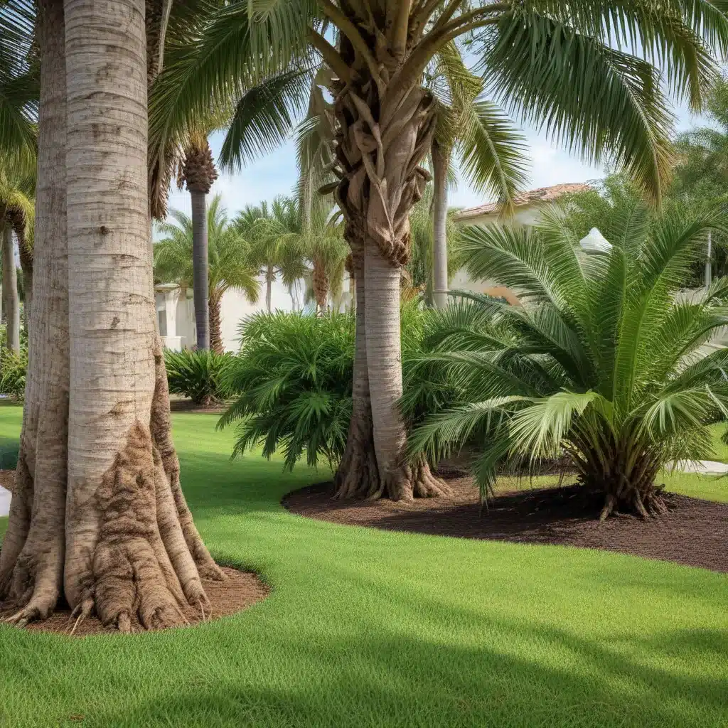 Optimizing Irrigation and Mulching for Thriving Palm Beach Trees