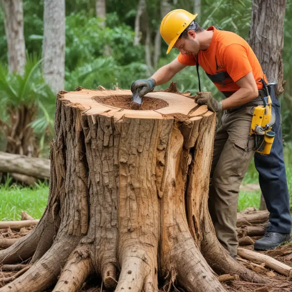The Arborist’s Guide to Stump Removal: Efficient Techniques and Site Restoration in Palm Beach County