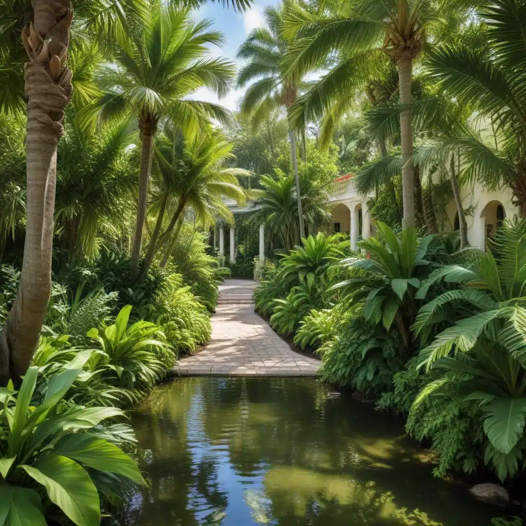 Verdant Visions: Designing Lush, Tropical-Inspired Landscapes in Palm Beach
